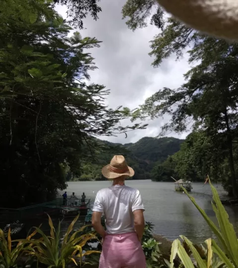 озеро на острове